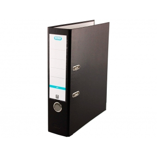Elba Rado Top 100023205 - Archivador de palanca, tamaño folio, lomo ancho, con rado, color negro