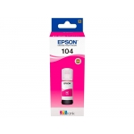 Epson 104 - Cartucho de tinta original, C13T00P340, magenta