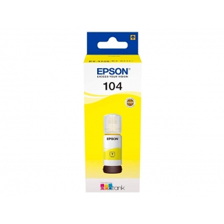 Epson 104 - Cartucho de tinta original, C13T00P440, amarillo