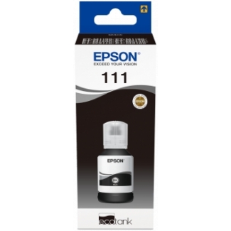 Epson 111 - Botella de tinta original C13T03M140, negro
