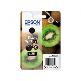 Epson 202 XL - Cartucho de tinta original, C13T02G14010, negro