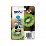 Epson 202 XL - Cartucho de tinta original, C13T02H24010, cían
