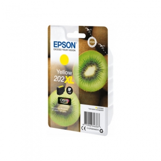 Epson 202 XL - Cartucho de tinta original, C13T02H44010, amarillo