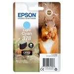Epson 378 - Cartucho de tinta original, C13T37854010, cían claro