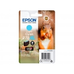 Epson 378 XL - Cartucho de tinta original, C13T37954010, cían claro