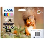 Epson 378 XL - Cartucho de tinta original, C13T37984010, negro, cían, magenta, amarillo, cían claro y magenta claro, pack de 6
