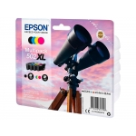 Epson 502 XL - Cartucho de tinta original, C13T02W64010, negro, cían, magenta y amarillo, pack de 4