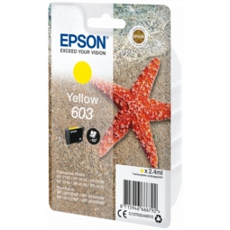 Epson 603 - Cartucho de tinta original, C13T03U44010, amarillo