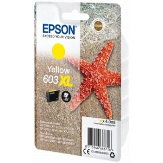 Epson 603 XL - Cartucho de tinta original, C13T03A44010, amarillo
