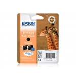 Epson T0711H - Cartucho de tinta original, C13T07114H10, negro, pack de 2 unidades