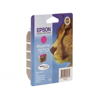 Epson T0713 - Cartucho de tinta original, C13T07134012, magenta