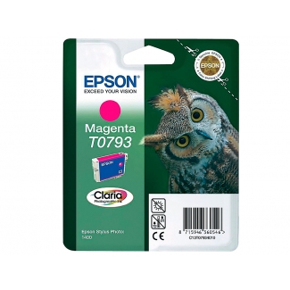 Epson T0793 - Cartucho de tinta original, C13T07934010, magenta
