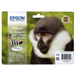 Epson T0895 - Cartucho de tinta original, C13T08954010, negro, cían, magenta y amarillo, pack de 4 