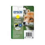 Epson T1284 - Cartucho de tinta original, C13T12844012, amarillo