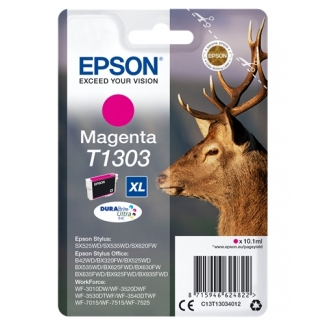 Epson T1303 XL - Cartucho de tinta original, C13T13034012, magenta