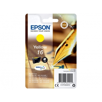 Epson T1624 - Cartucho de tinta original, C13T16244012, amarillo