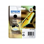 Epson T1631 XL - Cartucho de tinta original, C13T16314012, negro