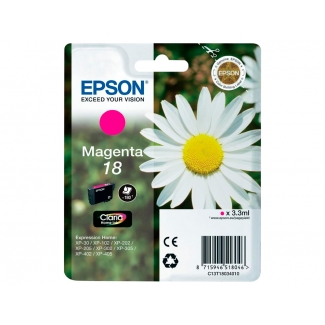 Epson T1803 - Cartucho de tinta original, C13T18034012, magenta