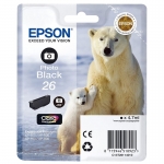 Epson T2611 - Cartucho de tinta original, C13T26114012, negro foto