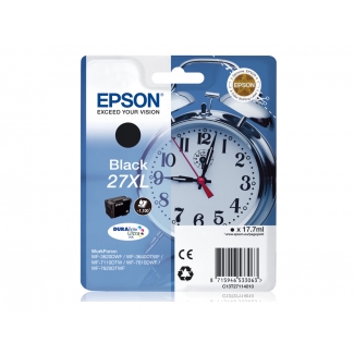 Epson T2711 XL - Cartucho de tinta original, C13T27114012, negro