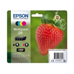 Epson T2986 - Cartucho de tinta original, C13T29864012, negro, cían, magenta y amarillo, pack de 4