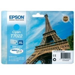 Epson T7022 XL - Cartucho de tinta original, C13T70224010, cían
