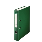 Esselte 42306 - Archivador de palanca, tamaño folio, lomo estrecho, con rado, color verde