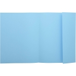 Exacompta 348006E - Subcarpeta de cartulina con solapa interior, A4, 160 gr/m2, color azul