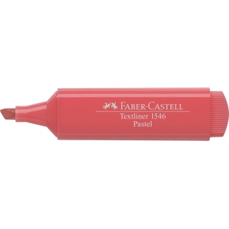 Faber-Castell 154655 - Rotulador fluorescente, punta biselada, color albaricoque pastel