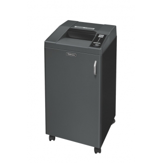 Fellowes 3250MC - Destructora de papel, corte en partículas, destruye hasta 10 hojas, papelera de 100 litros