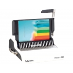 Fellowes 5627601 - Encuadernadora para canutillo, perfora hasta 20 hojas, tamaño A4
