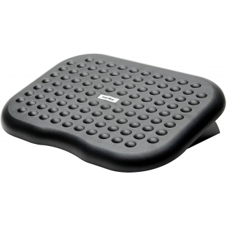 Fellowes 6100801 - Reposapiés inclinable, color negro