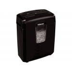 Fellowes LX-25M - Destructora de papel, corte en mini partículas, destruye hasta 6 hojas, papelera de 11,5 litros