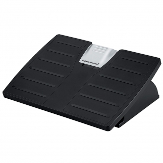 Fellowes 8035001 - Reposapiés ajustable, color negro