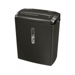 Fellowes P-28S - Destructora de papel, corte en tiras, destruye hasta 8 hojas, papelera de 15 litros