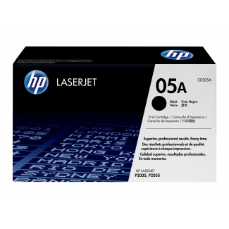 Hp 05A - Tóner original CE505A, negro