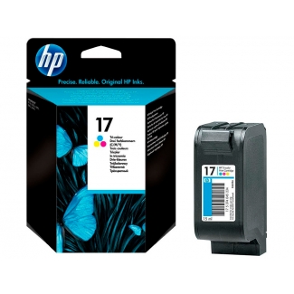 HP 17 - Cartucho de tinta original C6625A, tricolor