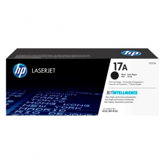 Hp 17A - Tóner original CF217A, negro