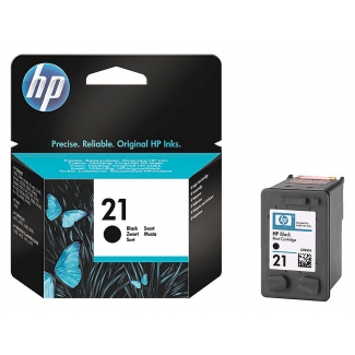 HP 21 - Cartucho de tinta original C9351AE, negro