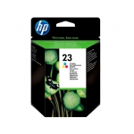 HP 23 - Cartucho de tinta original C1823D, tricolor