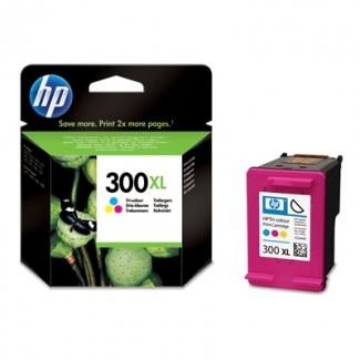 HP 300 XL - Cartucho de tinta original CC644EE, tricolor