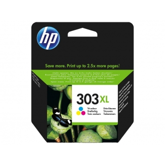 HP 303 XL- Cartucho de tinta original T6N03AE, tricolor
