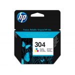 HP 304 - Cartucho de tinta original N9K05AE, tricolor