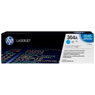 Hp 304A - Tóner original CC531A, cían