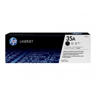 Hp 35A - Tóner original CB435A, negro