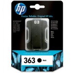 HP 363 - Cartucho de tinta original C8721EE, negro