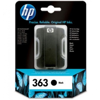 HP 363 - Cartucho de tinta original C8721EE, negro