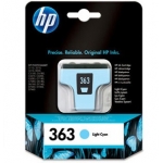 HP 363 - Cartucho de tinta original C8774EE, cían claro