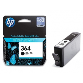 HP 364 - Cartucho de tinta original CB316EE, negro