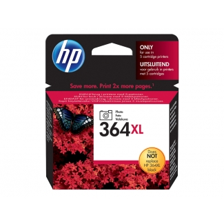 HP 364 XL - Cartucho de tinta original CB322EE, negro fotográfico